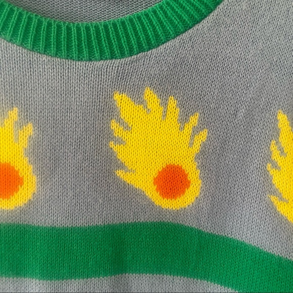 FANTASTIC Daisy Street Dinosaur Meteor Sweater - Picture 3 of 8